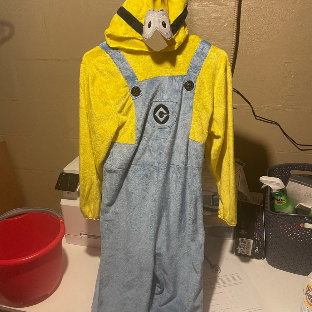 Kids Minion Costume - Yellow and Blue